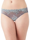 Wacoal Embrace Lace Hi-cut Brief 841191 In Quiet Shade,ether