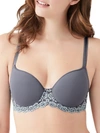 Wacoal Embrace Lace Contour Bra 853191 In Quiet Shade,ether