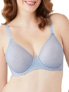 Wacoal Women's Elevated Allure Underwire Bra 855336 In Blue Fog
