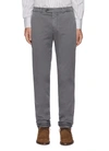 BRUNELLO CUCINELLI SLIM FIT TAILORED COTTON PANTS