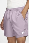 Nike Sportswear Men's Woven Flow Shorts In Lilac