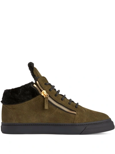 Giuseppe Zanotti Kriss Sneakers In Brown