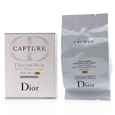 Dior Capture Dreamskin Moist & Perfect Cushion Spf 50 Refill 0.5 oz # 025 (soft Beige) Makeup 33489014101
