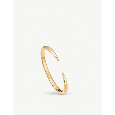 Missoma Womens Gold Claw 18ct Yellow Gold-plated Brass Cuff Bracelet
