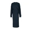 Isabel Marant Étoile Meg Wool-knit Sweater Dress In Faded Black