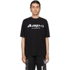 AAPE BY A BATHING APE BLACK LOGO T-SHIRT