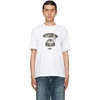 AAPE BY A BATHING APE WHITE CAMOUFLAGE LOGO T-SHIRT