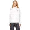 MONCLER WHITE DOWN GHANY VEST