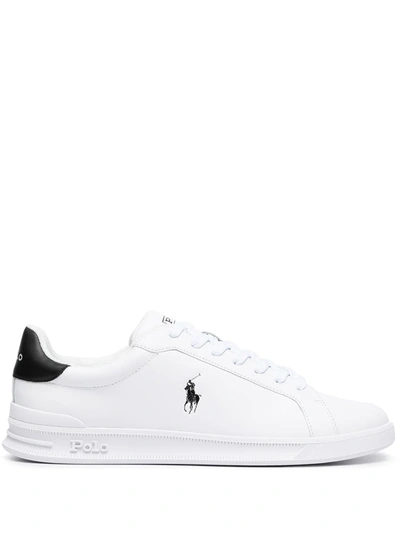 Polo Ralph Lauren Heritage Court Ii Low-top Sneakers In White