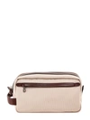 BRUNELLO CUCINELLI BRUNELLO CUCINELLI LOGO DETAIL BEAUTY CASE