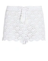 POUPETTE ST BARTH RANIA KNIT CROCHET SHORTS,060093904807