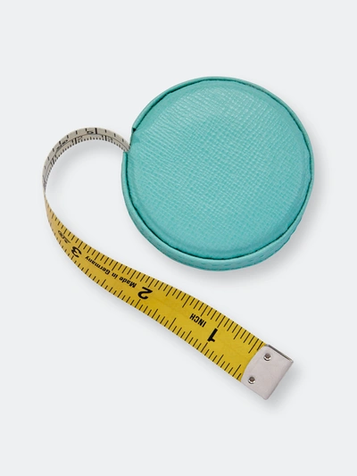 Graphic Image The Hayden Desk Leather Tape Measure In Blue