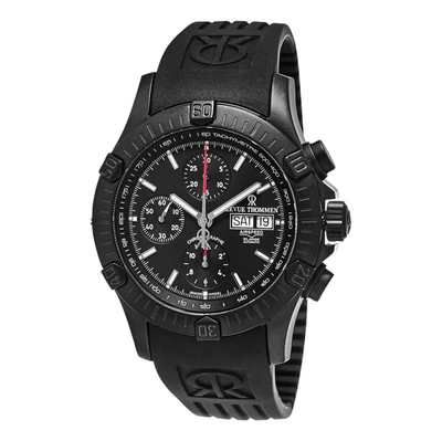 Revue Thommen Air Speed Xl Chronograph Automatic Black Dial Mens Watch 16071.6877