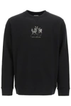 BURBERRY BURBERRY GRAPHIC EMBROIDERED SWEATSHIRT