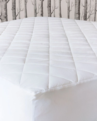 Eastern Accents Huron King Mattress Pad In White