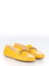 TOD'S TOD'S GOMMINO LOGO PLAQUE EMBOSSED LOAFERS