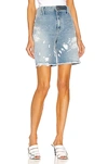 Rta Hesper Short In Blue Splatter