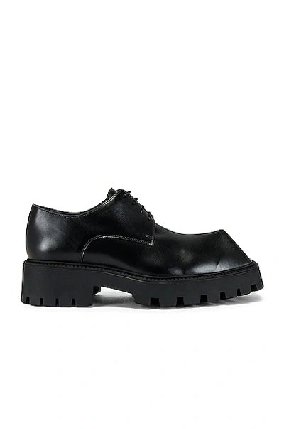 Balenciaga Rhino Rubber Derby In Black