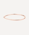 Monica Vinader Rose Gold Plated Vermeil Silver Nura Reef Small Bangle In Rose Gold