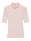 COURRÈGES REEDITION SHORT-SLEEVE KNIT TOP
