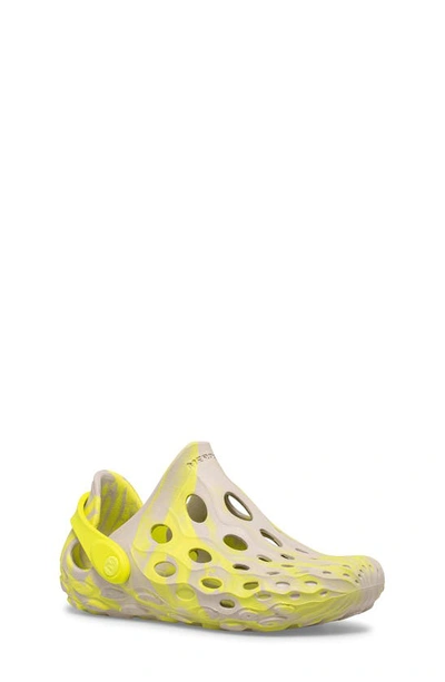 Merrell Hydro Moc Water Resistant Clog In Hi Viz/ White