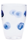 Vietri Drop Blue Tall Tumbler In Blue