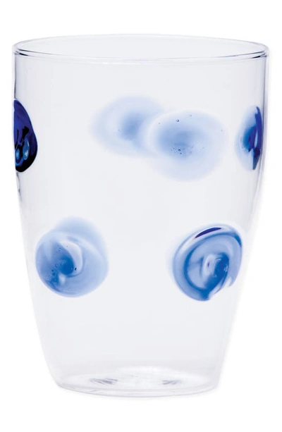 Vietri Drop Tall Tumbler In Blue