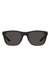Under Armour 55mm Square Sunglasses In Black