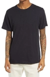 Alternative Fillmore Slub Organic Cotton T-shirt In Black