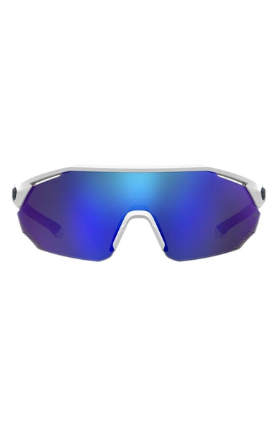 Under Armour 99mm Sport Shield Sunglasses In Whiblublu