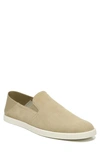Vince Men's Sanders Suede & Leather Slip-on Sneakers, Natural In Natural