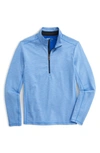 Vineyard Vines Pescadero Half-zip Performance Pullover In Spinnaker