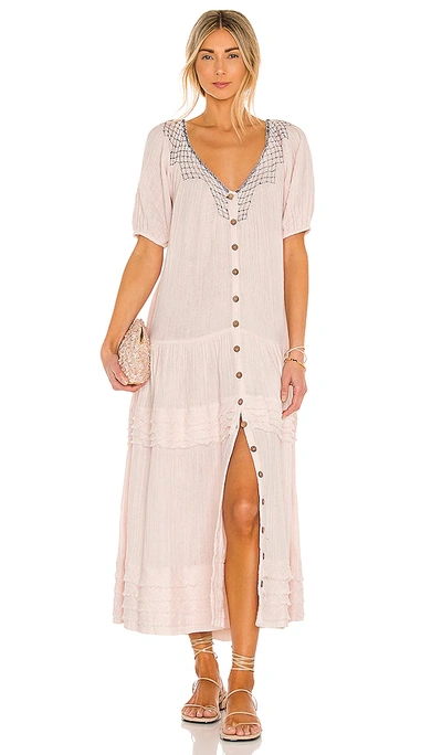 FREE PEOPLE SUNDAY STROLL MAXI DRESS FREE-WD2013