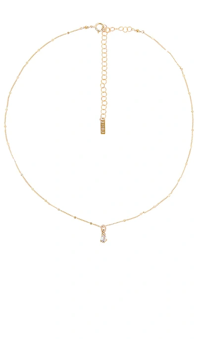 Natalie B Jewelry Elsa Necklace In Metallic Gold