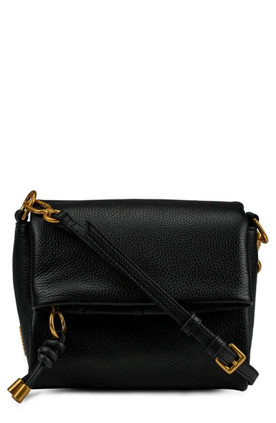 Thacker Julia Leather Crossbody Bag In Black ModeSens