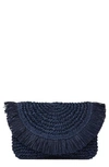 Btb Los Angeles Riley Clutch In Navy