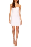 Susana Monaco Core Strapless Tube Minidress In Sugar