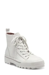 Lucky Brand Eisley Lace-up High Top Sneaker In Natural/ White