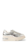 Paloma Barceló Lisieux Sneaker In Leather Silver