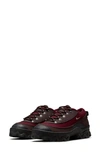 Nike Lahar Low Suede And Rubber-trimmed Canvas Sneakers In Madeira/ Beetroot Black
