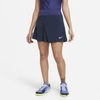 Nike Court Dri-fit Adv Slam Women's Tennis Skirt In Obsidian,white