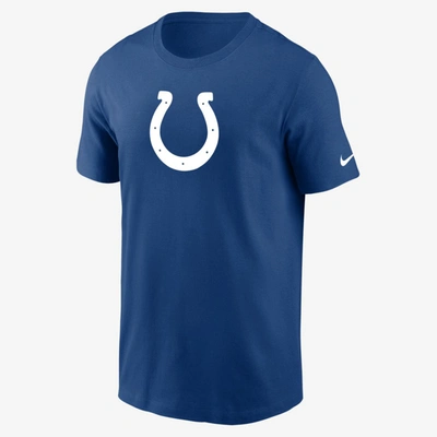Nike Men's Royal Indianapolis Colts Historic Impact Tri-blend T-shirt In Blue
