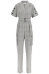 MAX MARA MAX MARA GLEN PLAID JUMPSUIT