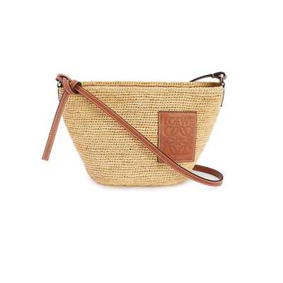 Loewe Pochette Bag In Natural Tan