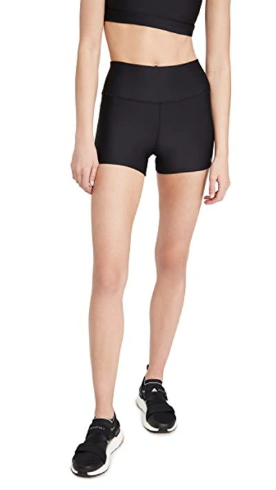 ALO YOGA HIGH WAIST AIRLIFT SHORTS BLACK,ALOYG30073