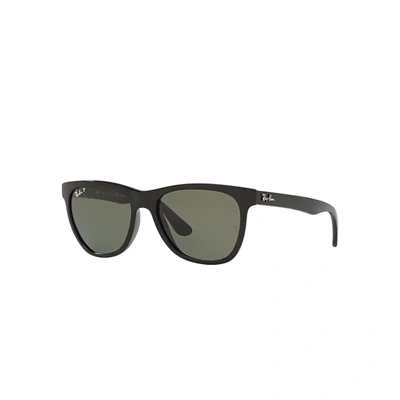 Ray Ban Rb4184 Sunglasses Black Frame Green Lenses Polarized 54-17