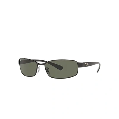 Ray Ban Rb3364 Sunglasses Black Frame Green Lenses Polarized 62-17 In Schwarz