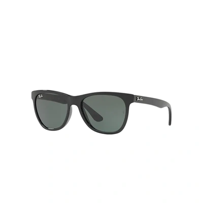 Ray Ban Rb4184 Sunglasses Black Frame Green Lenses 54-17 In Schwarz