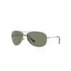 Ray Ban Rb3293 Sunglasses Gunmetal Frame Green Lenses Polarized 63-13 In Gunmetal