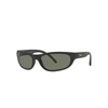 RAY BAN RB4033 SONNENBRILLEN SCHWARZ FASSUNG GRÜN GLAS POLARISIERT 60-17